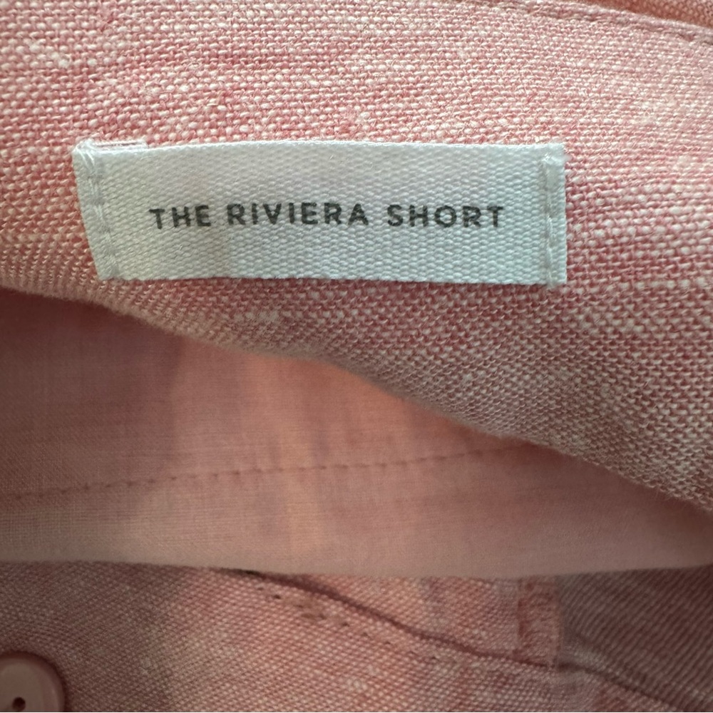 LOFT The Riviera Short in Pink Linen Blend with Dragonflies. EUC. Women’s 14 - Picture 4 of 12